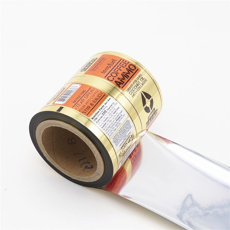 Custom Printed Laminated Plastic Food Flexible Packaging Film For Food package