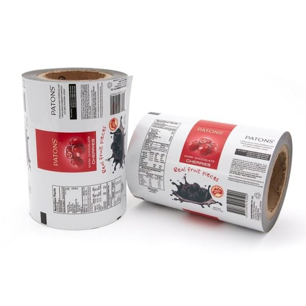 Chocolate Bar Wrapper Food Packaging Aluminum Film Film Roll