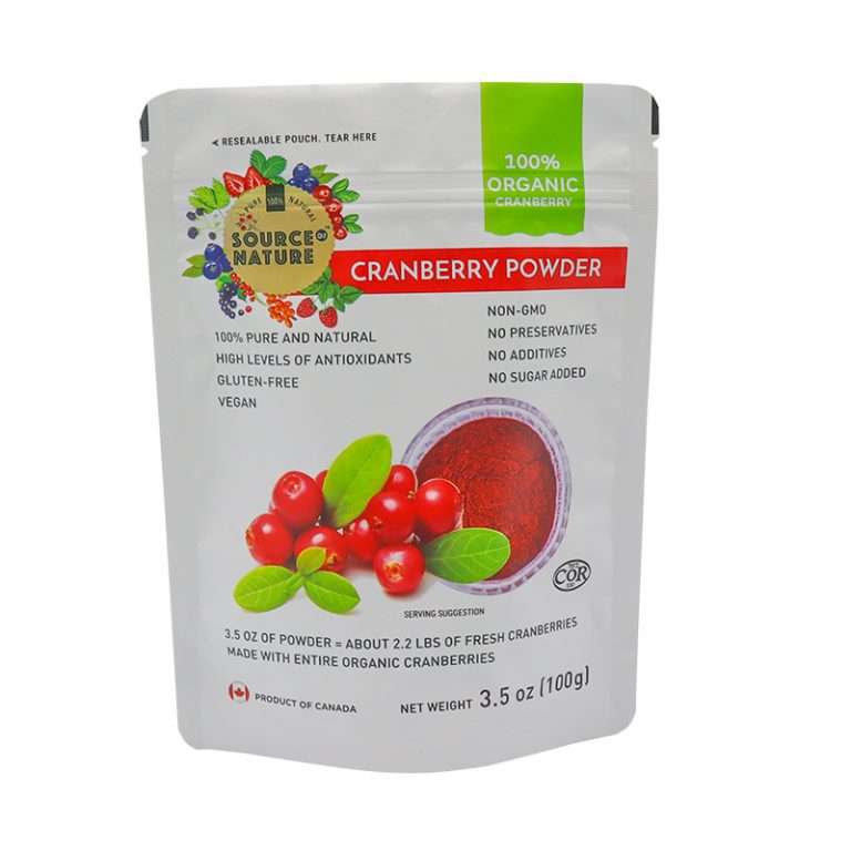 Zip Lock Plastic Food Grade Aluminum Foil Laminated Mylar Bag Printed Stand Up Pouches Zipper