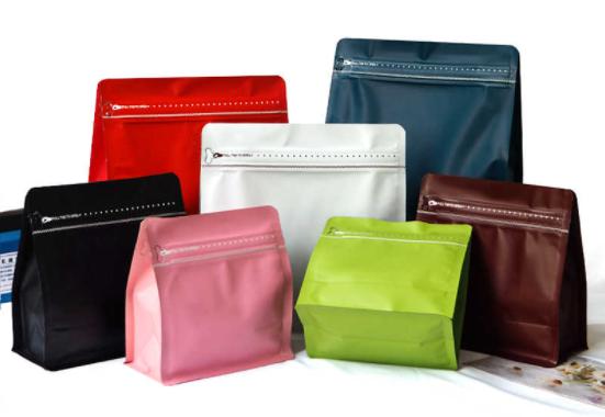 Fresh and Aromatic Coffee with Flat Bottom Coffee Bags