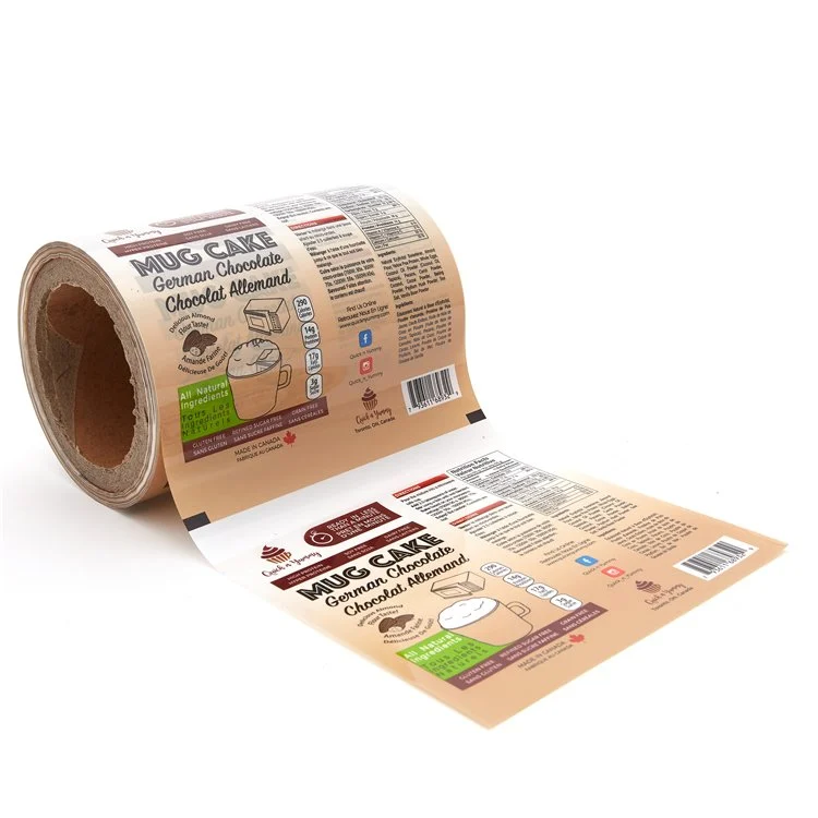 Custom printed laminated packaging roll film made by YLTPACK
